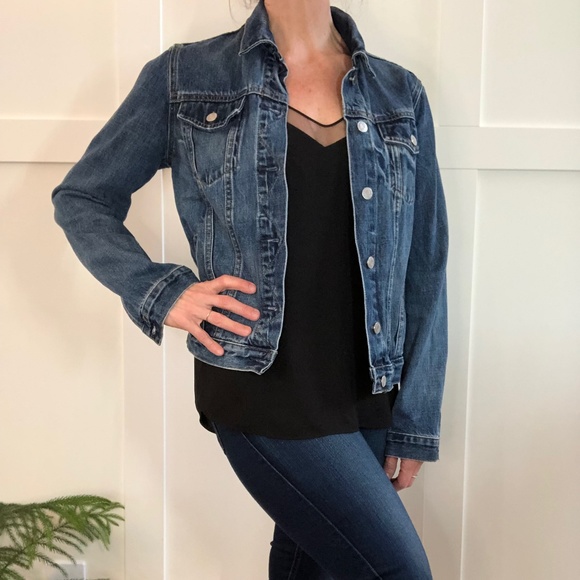 GAP Denim Icon Jacket - Picture 1 of 5